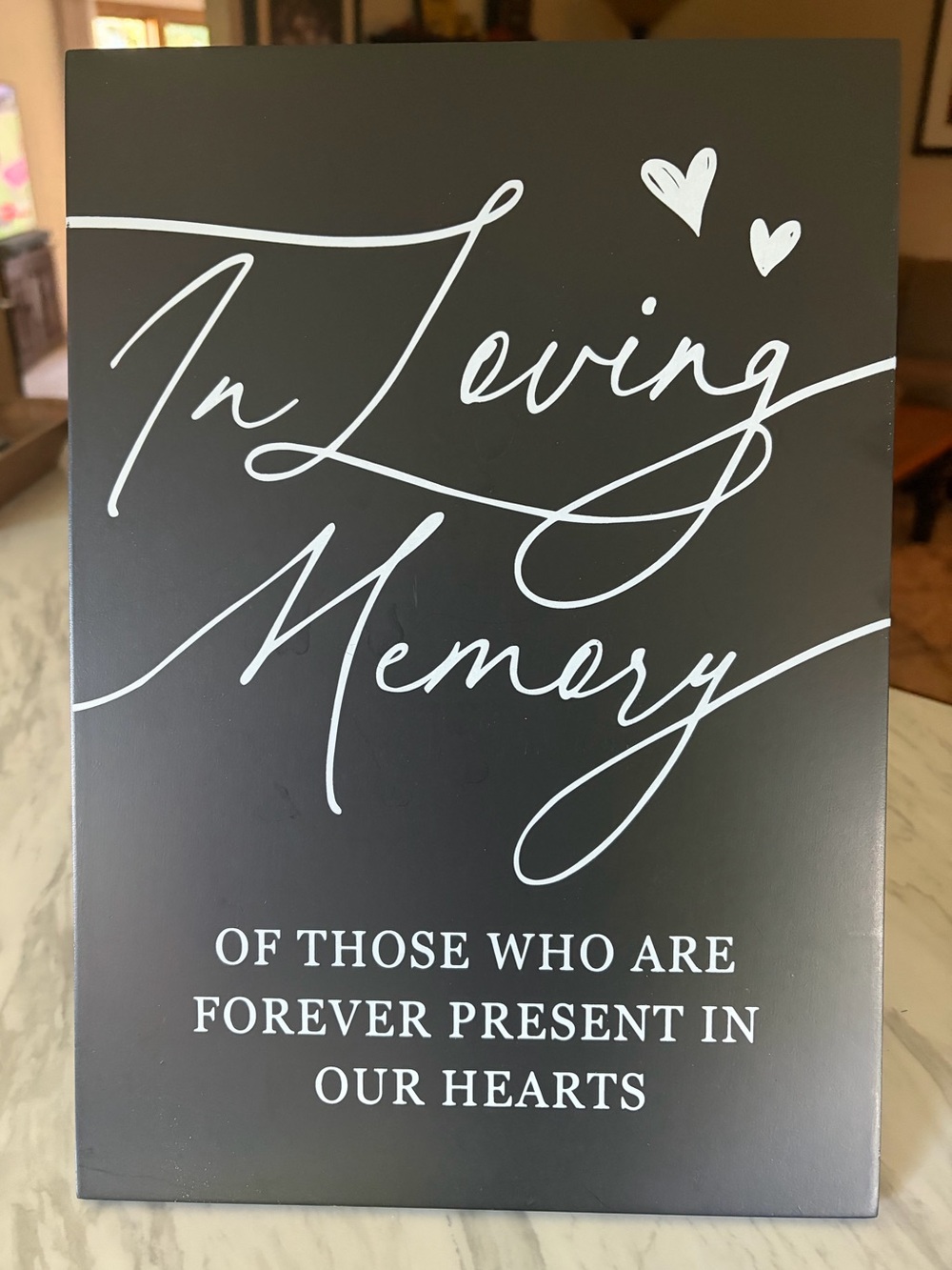 Wedding Memorial Sign - Picture 3 of 4